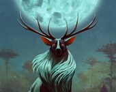 Night Prince original fine art print