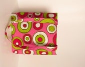 Pink Geometric Tote Bag - Purse - Book Bag - Geometric - Medium Tote