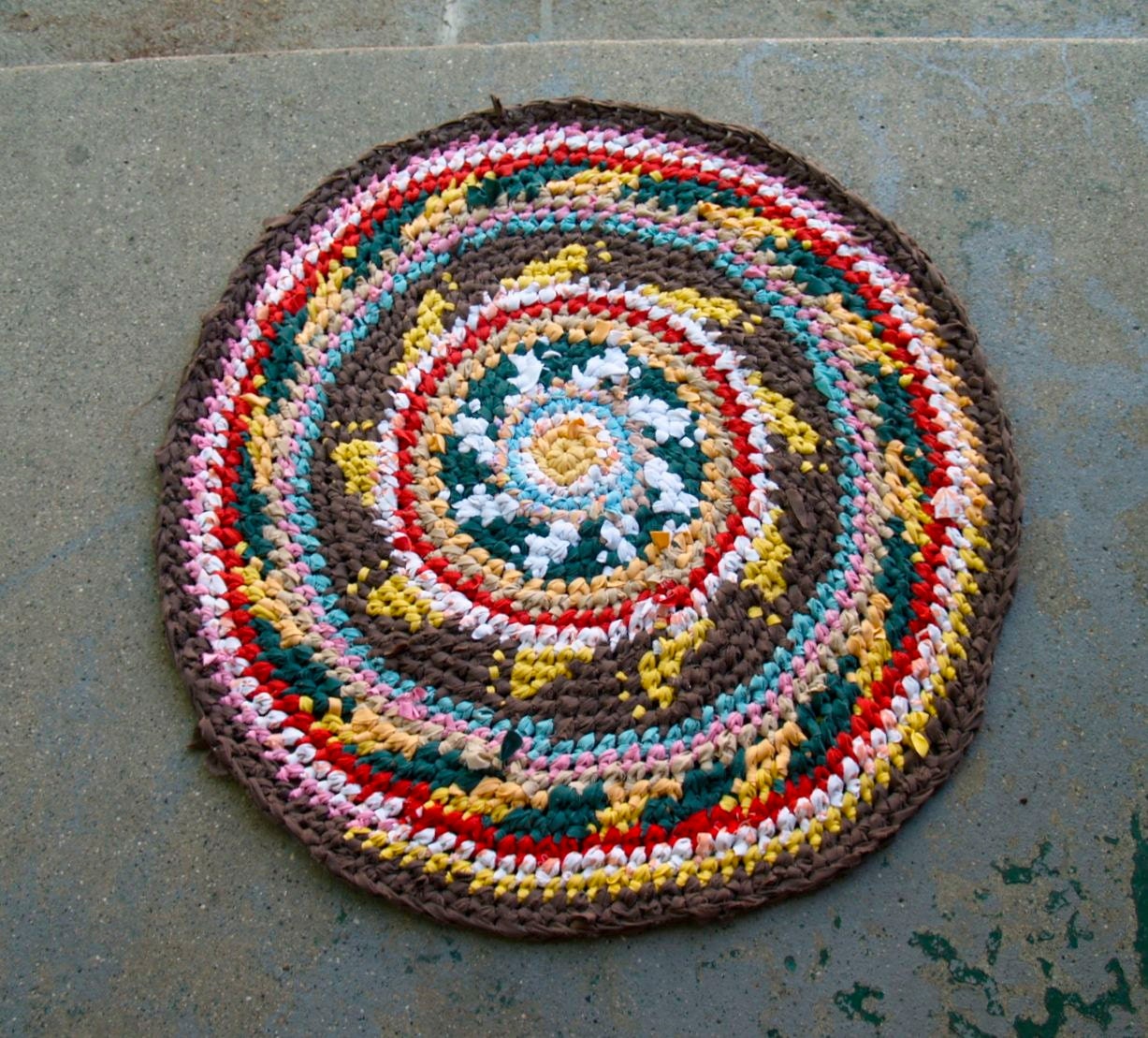 Summer Camp Fair Isle Rag Rug