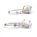 Diamond Slice Earrings, Diamond Earrings, Diamond Slices, Gold Diamond Earrings, Rose Cut Diamonds, Organic Earrings, Diamonds, Nixin