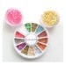Nail Art Decora Rainbow Gamer Kit pink purple green flowers harajuku video stars techie AB finish decor wheel