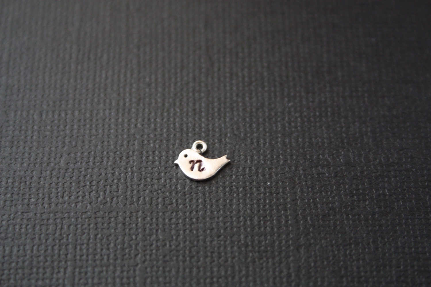 initial Baby Bird charm - add ons, personalized you jewelry, available in SILVER & GOLD
