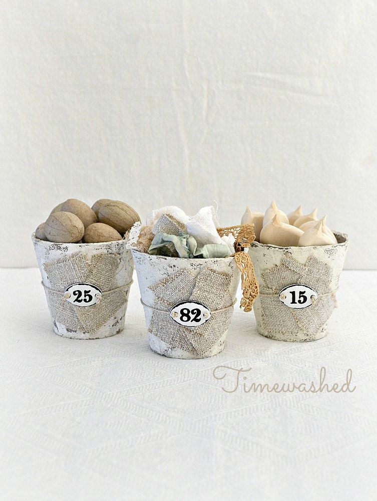 Rustic Storage Pots