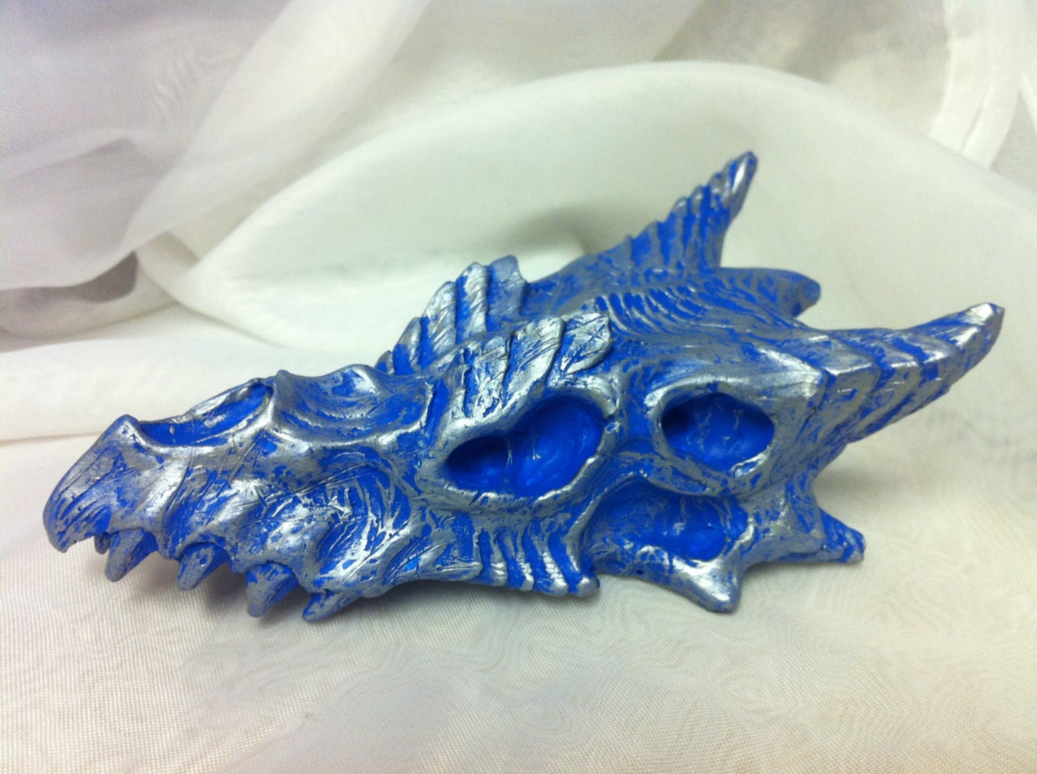 Blue Dragon Skull