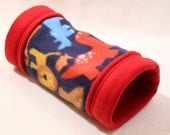 SALE Fleece Guinea Pig Tunnel for Small Animals -- Animals (M)