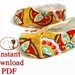 Children's Kimono Shoes Easy Sewing Pattern