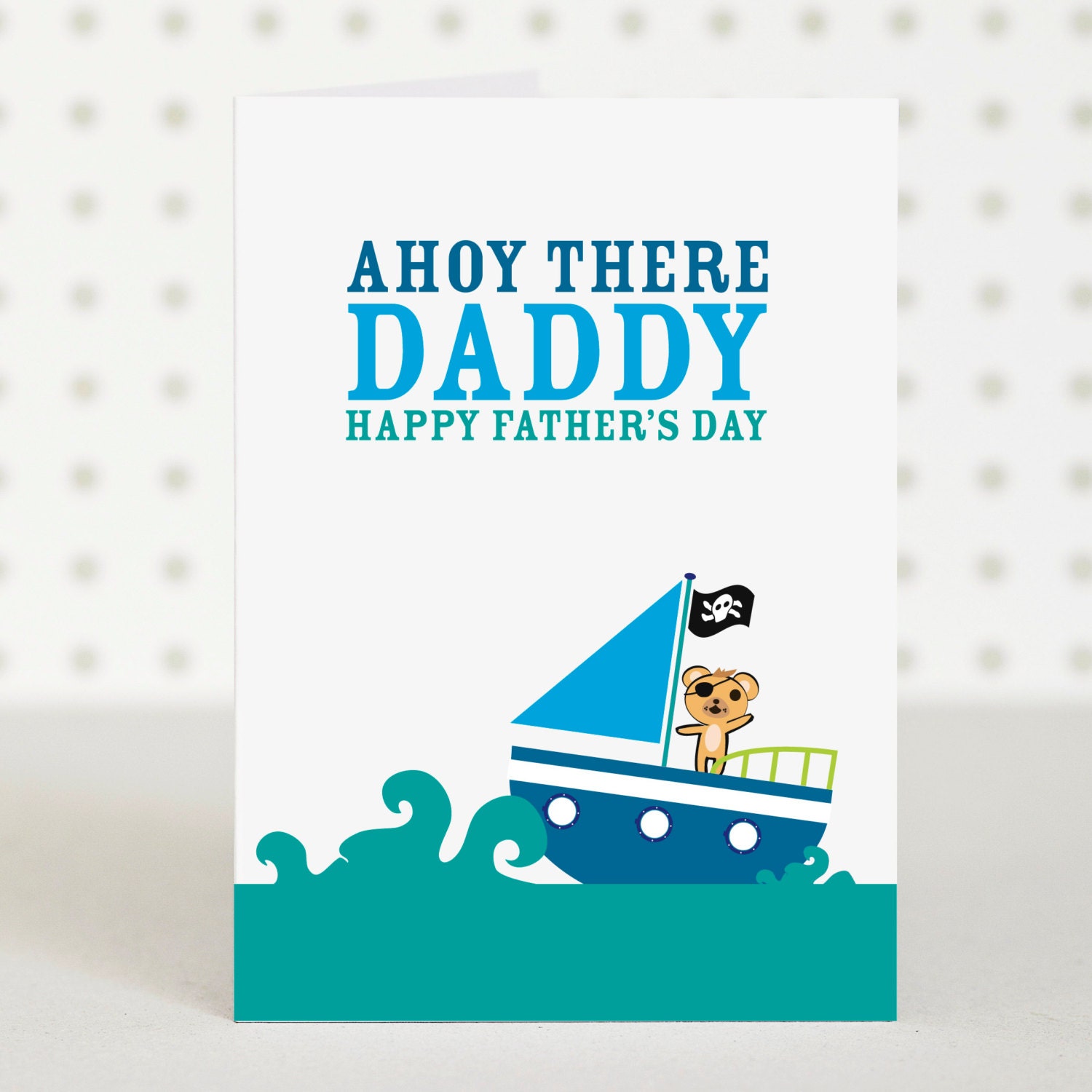 Ahoy There Daddy Fathers Day Card