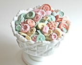 Peppermint Candy Buttons 200 ...a handmade candy / as seen in Matha Stewart Weddings: The Bride's Guide