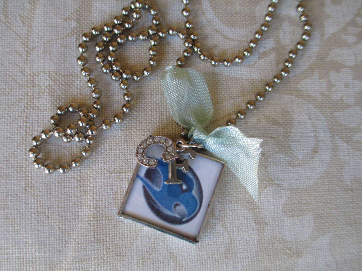 Mom School Spirit Catalina Foothills High School Charm Necklace Charmed Vintage Tucson