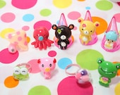 Kawaii Animal Rings Pick One