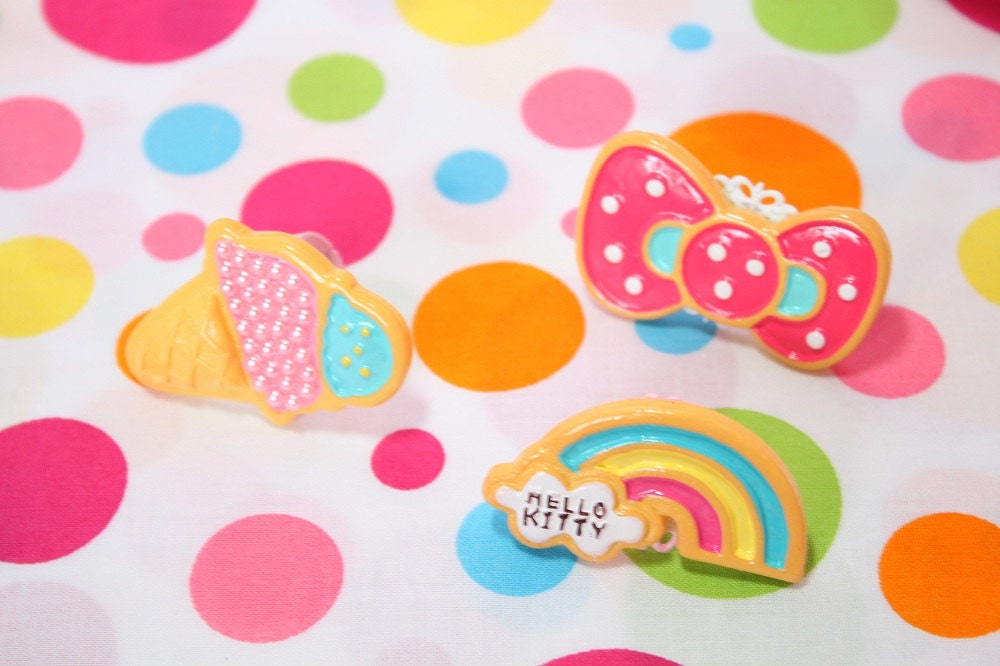Kawaii Hello Kitty Rings Pick One