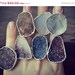 ON SALE NOW Size 8.5 /// Lux Divine Druzy Stackable Gemstone Ring /// Silver