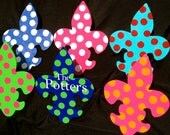 Fleur de lis cutout