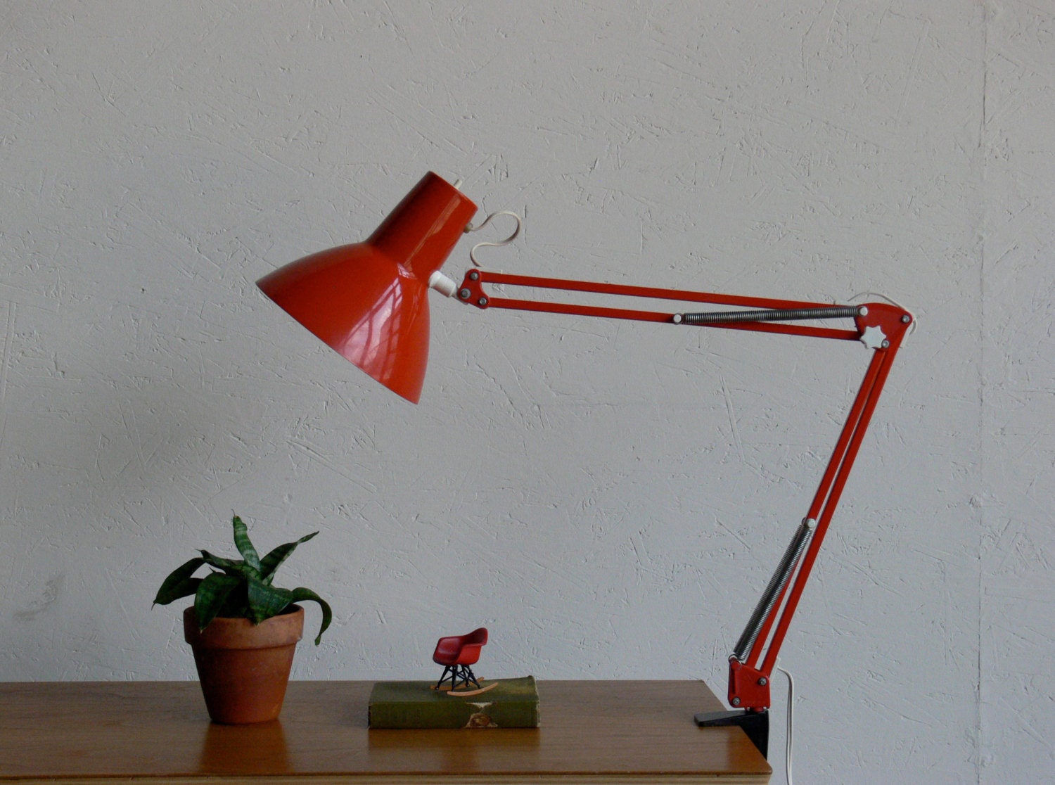 Vintage Industrial Architect Swing Arm Task Lamp