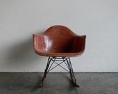Eames for Herman Miller Fiberglass Armchair Rocker-RAR