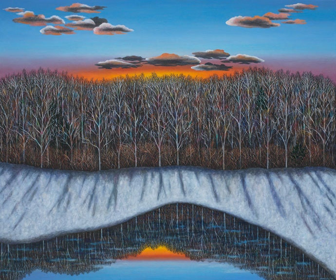 Winter Reflection Giclee Print