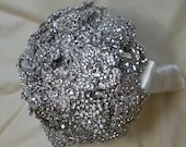 Brooch, Crystal, Feather, or Pearl wedding bouquets and accessories - DEPOSIT and Ordering information
