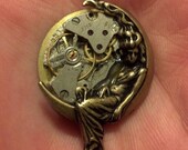 Moon Princess - A Steampunk Pendant