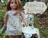 INSTANT DOWNLOAD- Raven Doll Dress Sewing PDF Pattern and Tutorial
