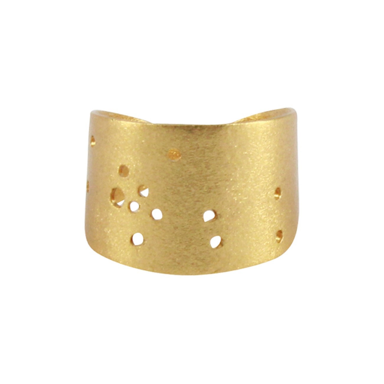 Gold Plated Taurus Constellation Ring