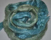 Choose the color / Dyed Tussah Silk Roving, 25 gr