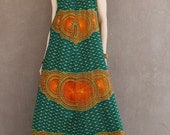 Vintage BOHO 1970's AFRICAN Maxi Dress