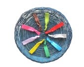 Hair ties - Set of 9 Elastic Knot ties