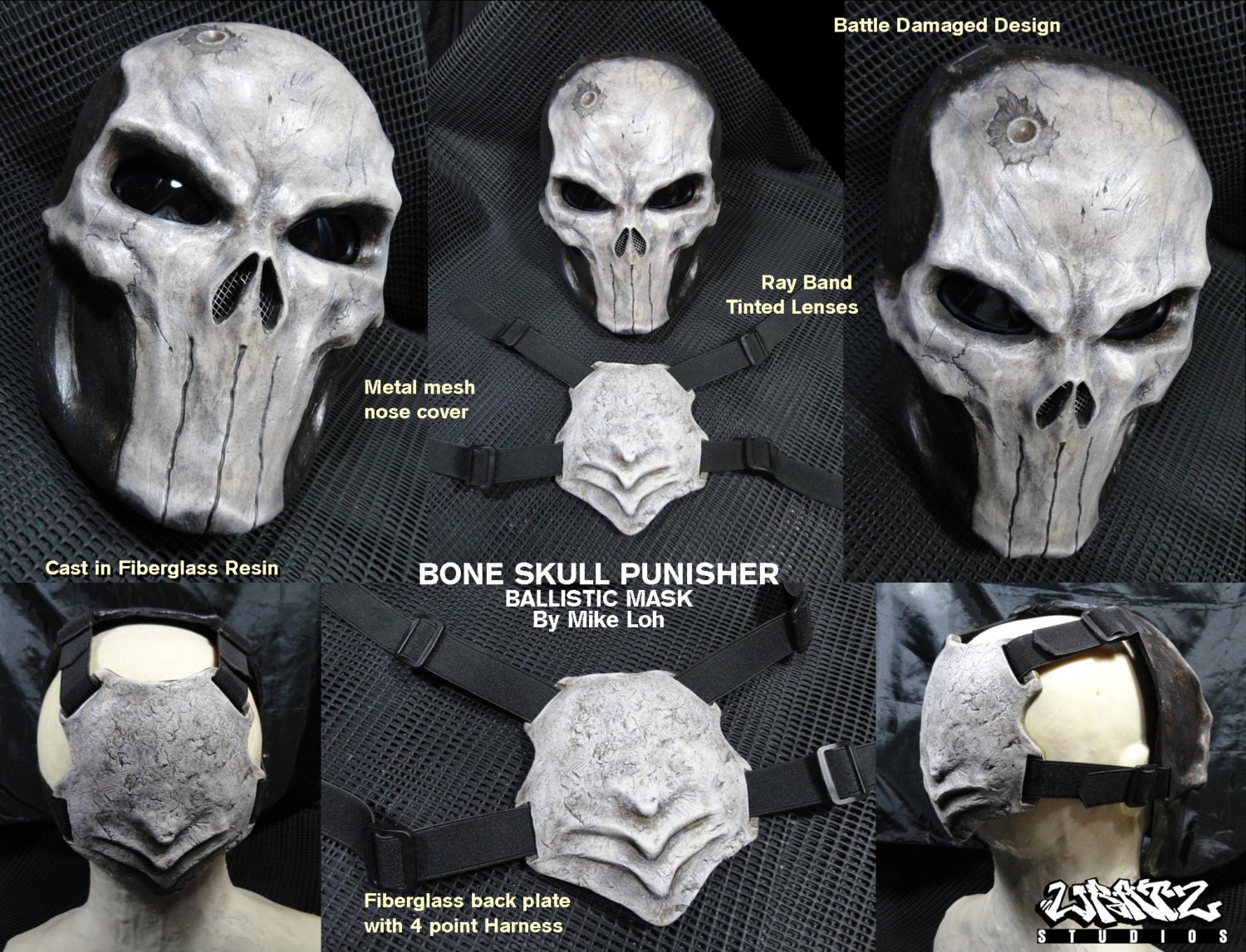 Punisher 2013 LIMITED EDITIONS Mask Made To Order