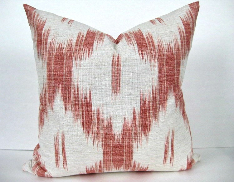 Pillow Cover Kravet Ikat 16 x 16 Double Sided