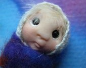 Ellanya Rustic Swaddled Baby Elf Infant Bundle OOAK SCULPT Artist Ann Galvin Coupon Code GOBLINRY