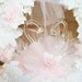 Wedding Cake Topper, Glass Swans form a Heart