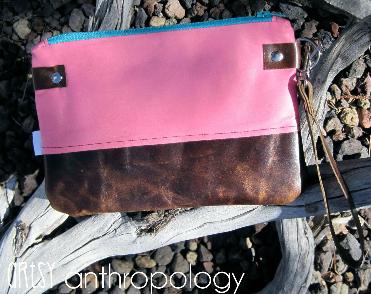 Pink Wristlet