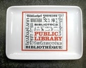 Small Plastic Tip Tray Library Biblioteca Bibliotheque