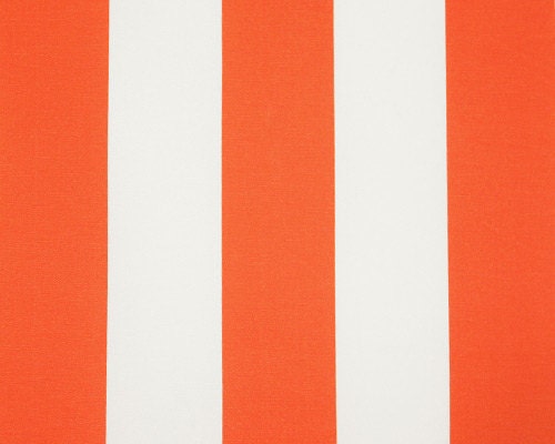 Home Dec Fabric Yardage Indoor/ Outdoor- Vertical Stripe-1 Yard - Blue, Green, Orange, Red or Yellow