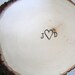Wood Slice, Tree Slice Guest Book, Personalized for your Wedding