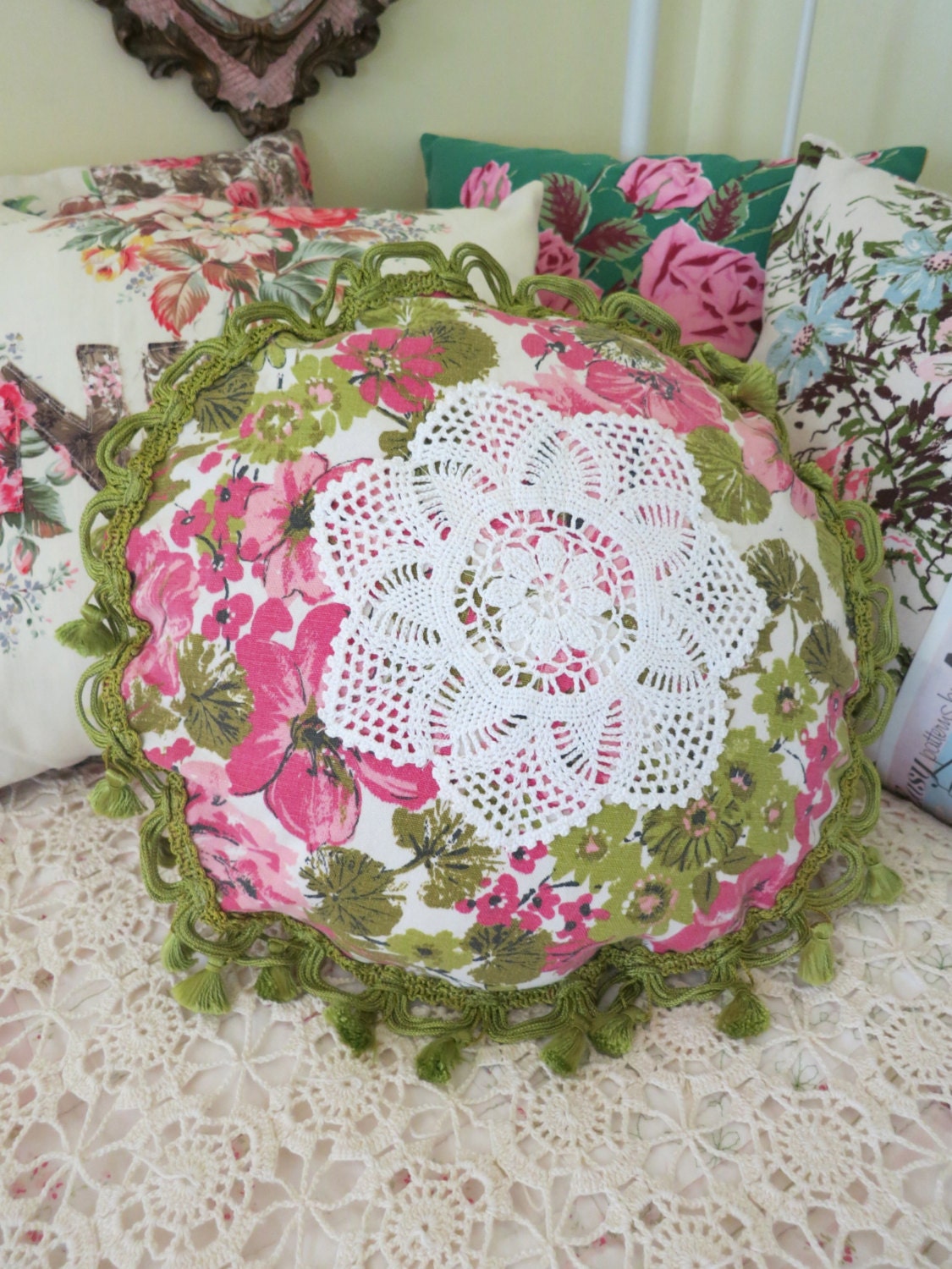fabulous florals pillow cover no. 3