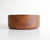 Vintage Danish Modern Teak Salad Bowl
