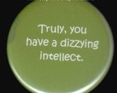 A Button With A Dizzying Intellect