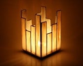 Stained Glass Votive Candleholder