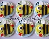 12 fondant bee decorations (EDIBLE) Il_170x135