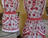 Mother & Daughter Matching Cupcake Full Aprons
