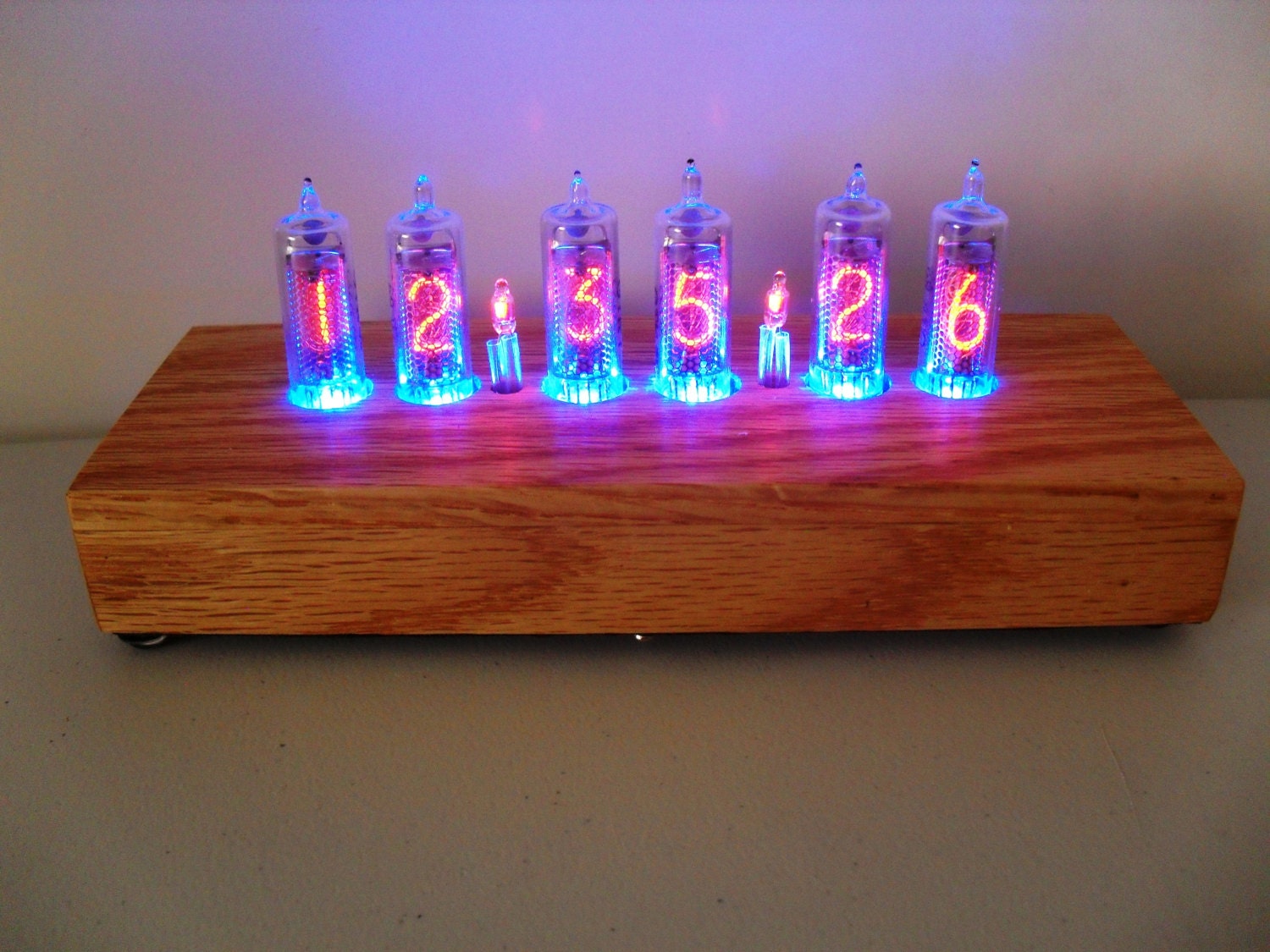 Six Digit Nixie Tube Clock The "Grande Bambino Nixie II"