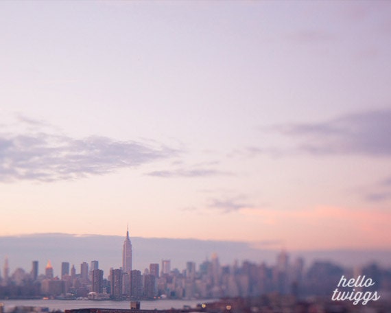 BOGO SALE - New York Photo, Empire State Building Print, Manhattan Print, Wall-Decor, New York Print - A magical evening