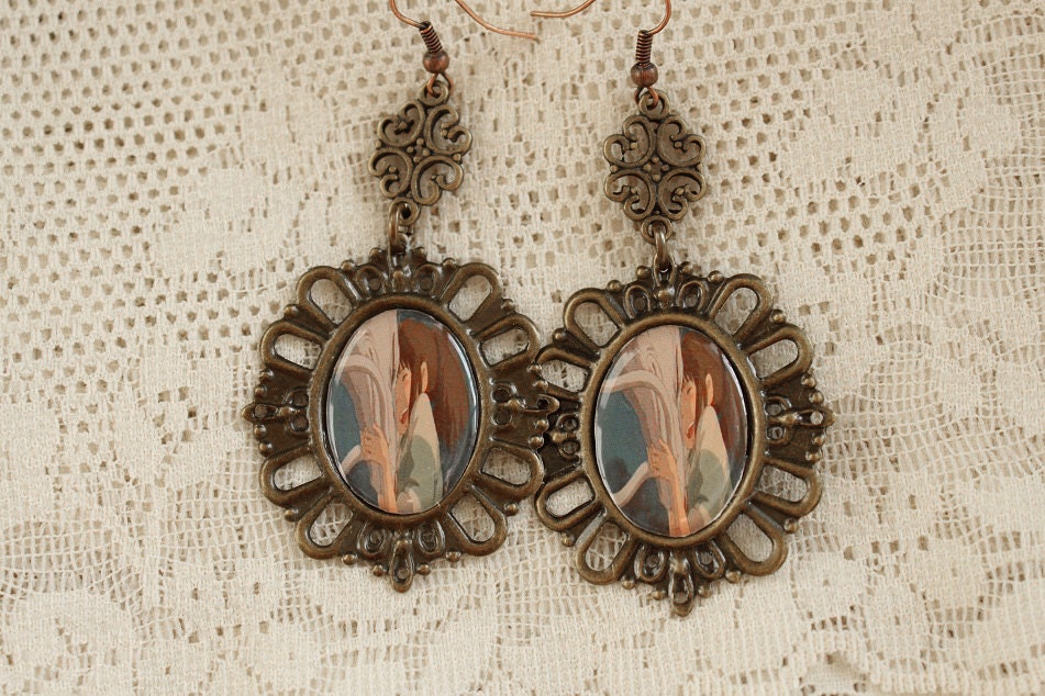 Spirited Away Earrings - CHIHIRO & HAKU - Hayao Miyazaki - Studio Ghibli