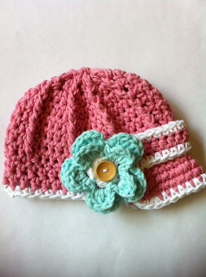 Newborn girl hat newsboy hat newborn crochet photography prop pink baby newsboy hat