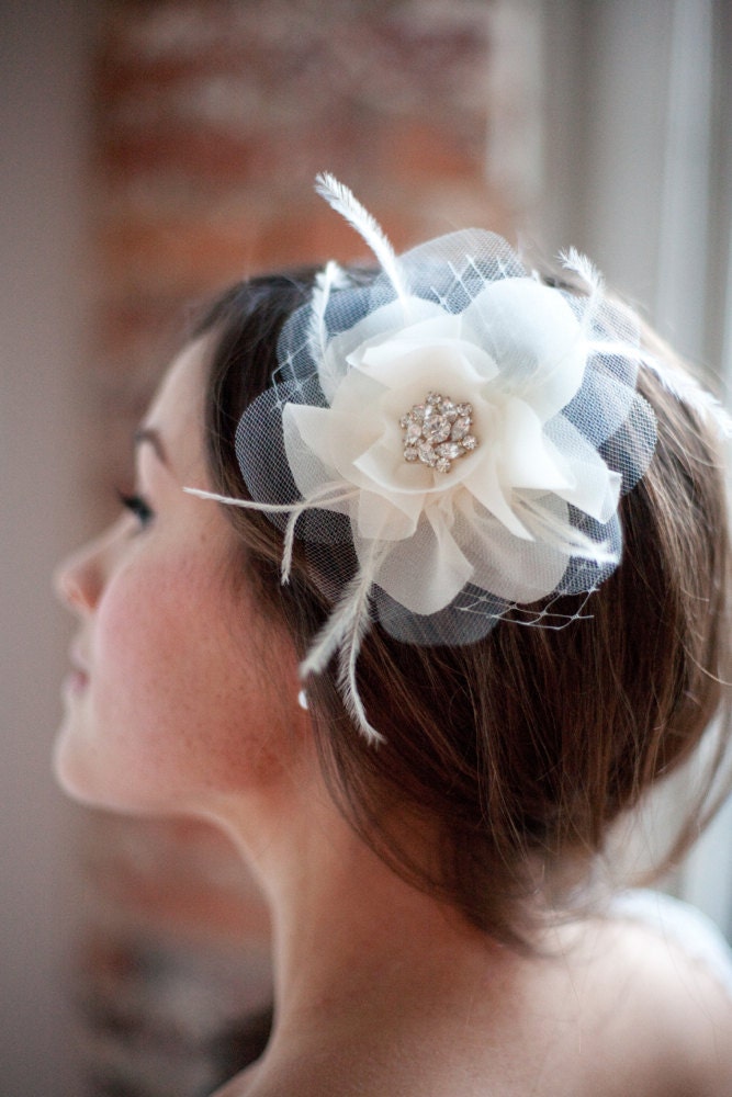 Wedding Hair Accessories, Bridal Hair Flower - The Elizabeth