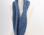 LEAH Hand Knit Soft Wool Infinity Scarf