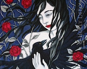 Ravenheart Giclée Print 5 x 7" Matted