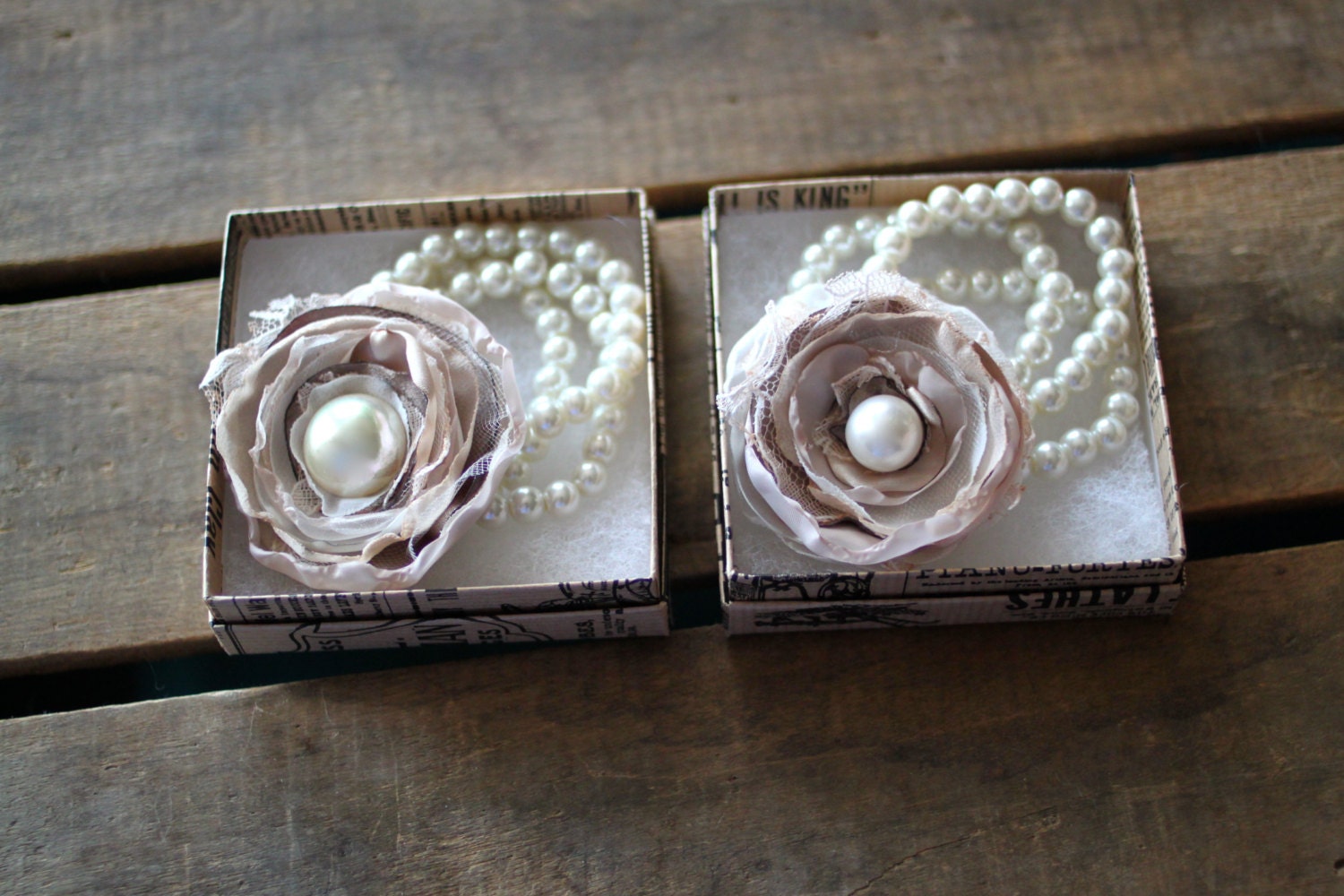 Custom Vintage Wedding Bridesmaid or Mother of the Bride Bracelets