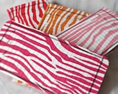 Money Envelope, Debit Card Balance Tracker, Receipt Holder -- ZEBRA Print, PICK 3